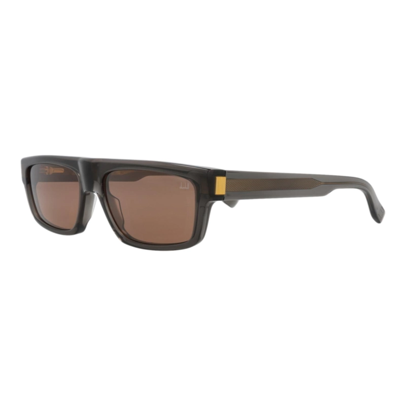 GAFAS DE SOL DUNHILL DE ACETATO RECICLADO CON MONTURA CUADRADA PARA HOMBRE EN GRIS GRIS Y MARRON - 2