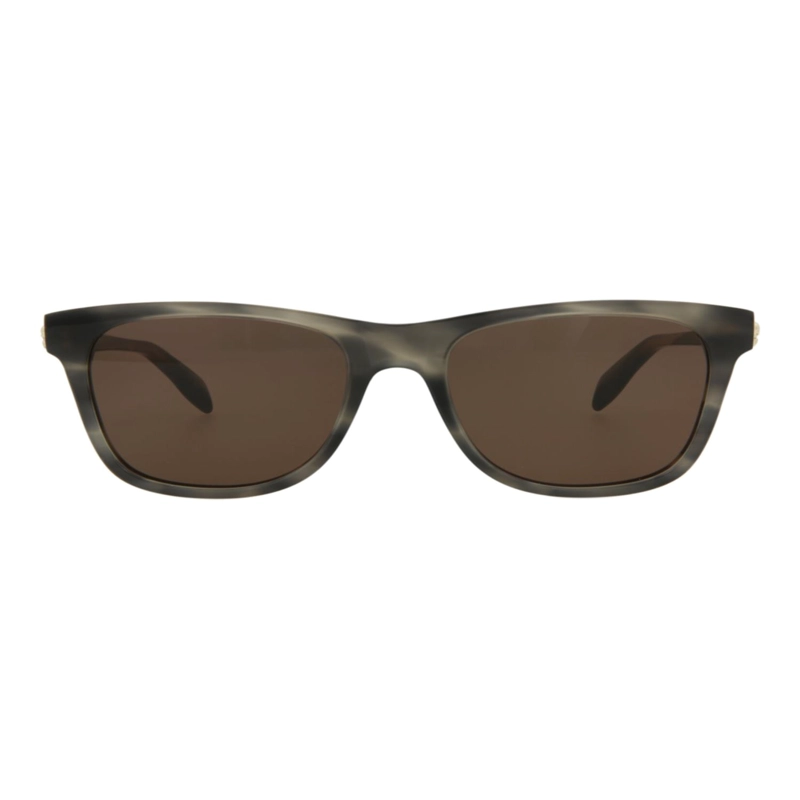 GAFAS DE SOL DE ACETATO CON MONTURA CUADRADA DE ALEXANDER MCQUEEN PARA HOMBRE Y MUJER EN GRIS GRIS - 1