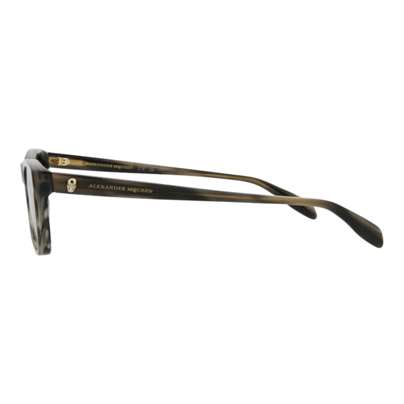 GAFAS DE SOL DE ACETATO CON MONTURA CUADRADA DE ALEXANDER MCQUEEN PARA HOMBRE Y MUJER EN GRIS GRIS - 3