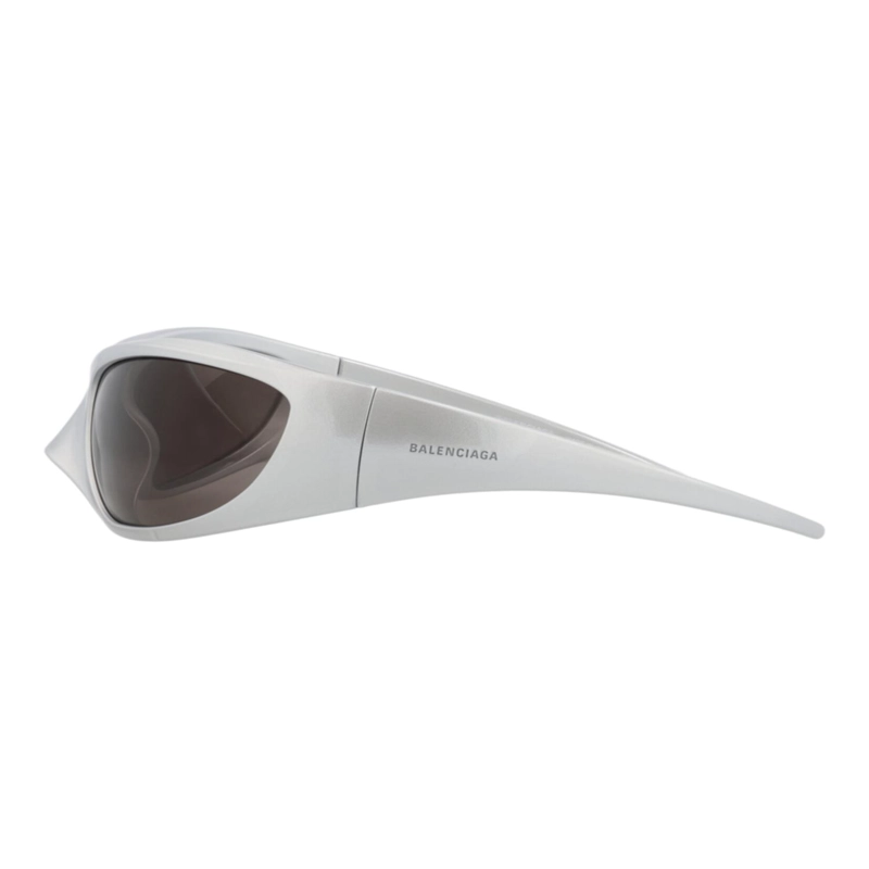 GAFAS DE SOL BALENCIAGA SHIELDFRAME BIO INJECTION PARA MUJER EN COLOR PLATEADO Y GRIS - 3