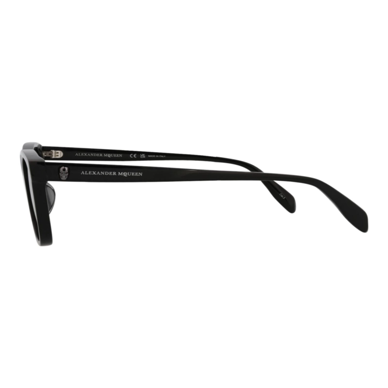 GAFAS DE SOL ALEXANDER MCQUEEN DE ACETATO CON MONTURA CUADRADA PARA HOMBRE Y MUJER EN NEGRO NEGRO - 3