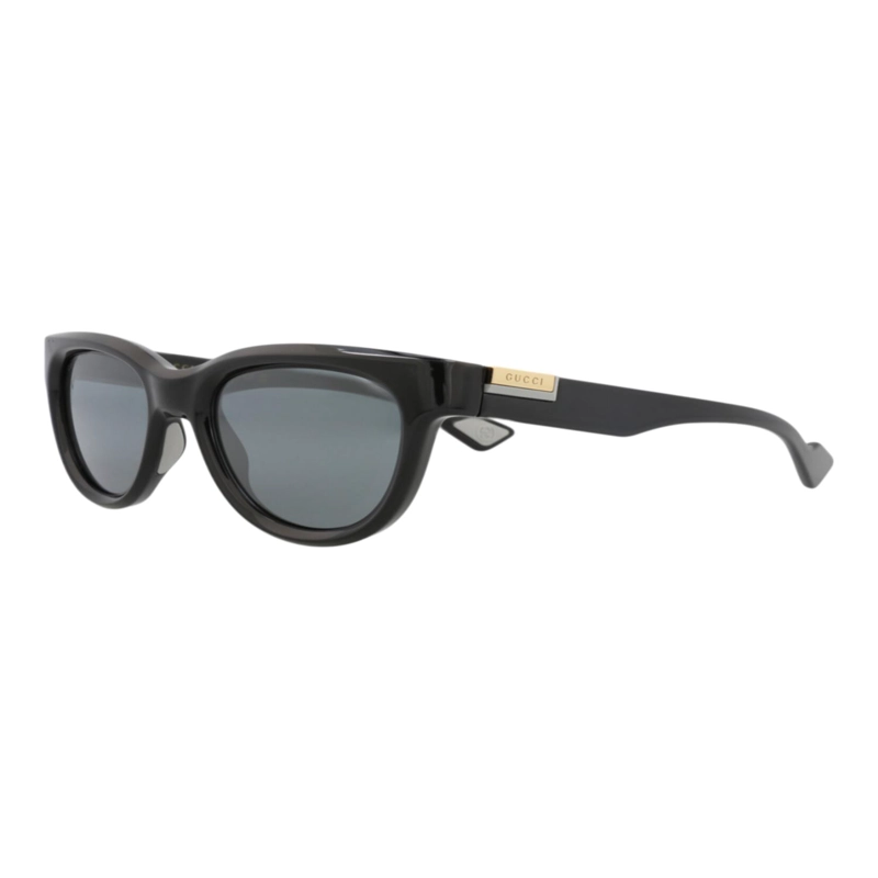 GAFAS DE SOL GUCCI DE INYECCION CON MONTURA REDONDA PARA HOMBRE EN NEGRO NEGRO Y GRIS - 2
