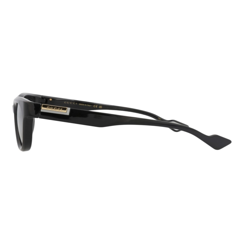 GAFAS DE SOL GUCCI DE INYECCION CON MONTURA REDONDA PARA HOMBRE EN NEGRO NEGRO Y GRIS - 3
