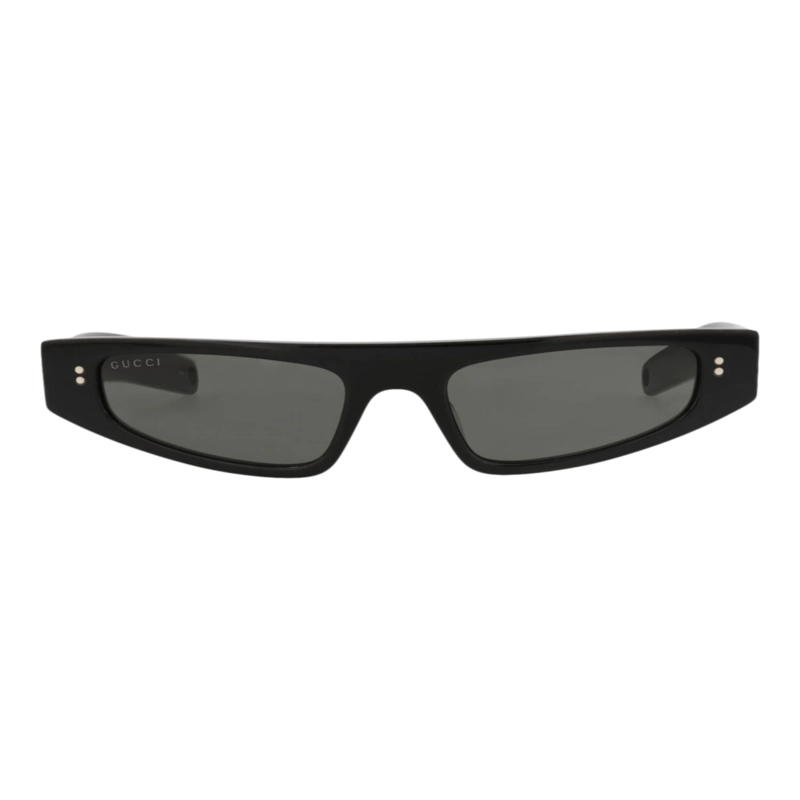 GAFAS DE SOL GUCCI DE ACETATO RECICLADO CON MONTURA DE OJO DE GATO PARA MUJER EN NEGRO NEGRO Y GRIS - 1