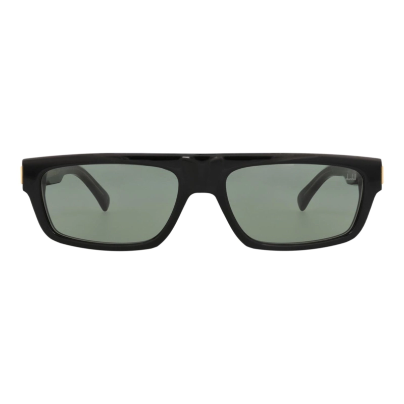 GAFAS DE SOL DUNHILL DE ACETATO RECICLADO CON MONTURA CUADRADA PARA HOMBRE EN NEGRO NEGRO Y VERDE - 1