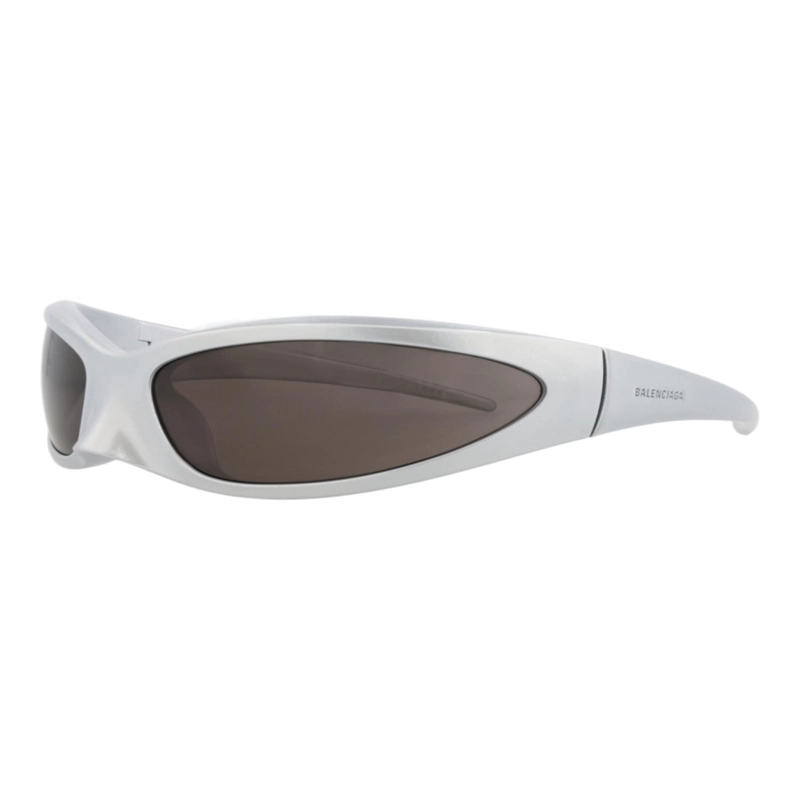 GAFAS DE SOL BALENCIAGA SHIELDFRAME BIO INJECTION PARA HOMBRE Y MUJER EN PLATA Y GRIS - 2