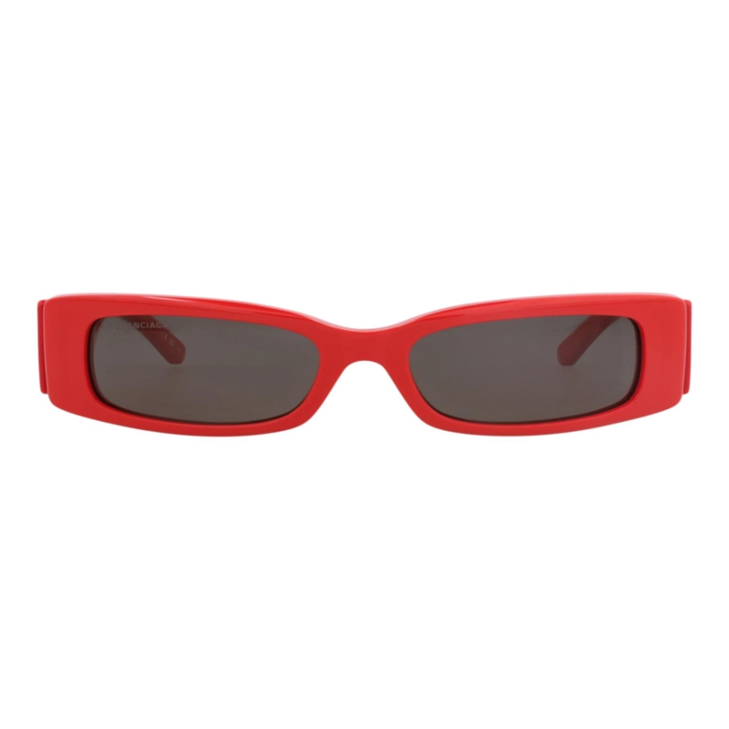 GAFAS DE SOL BALENCIAGA DE ACETATO RECICLADO CON MONTURA CUADRADA PARA MUJER EN ROJO ROJO Y GRIS - 1
