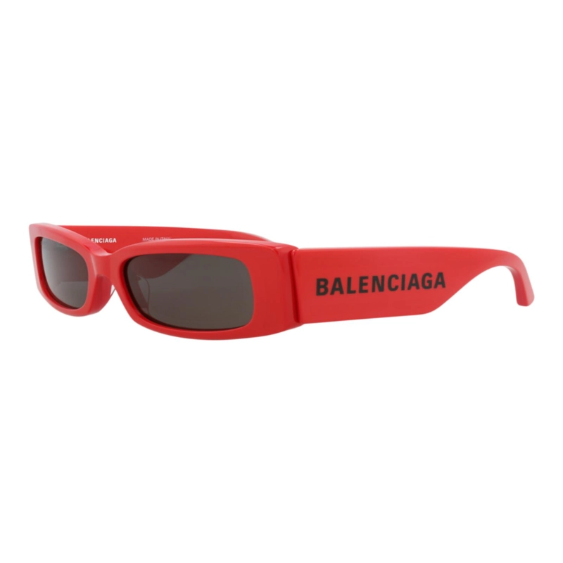 GAFAS DE SOL BALENCIAGA DE ACETATO RECICLADO CON MONTURA CUADRADA PARA MUJER EN ROJO ROJO Y GRIS - 2