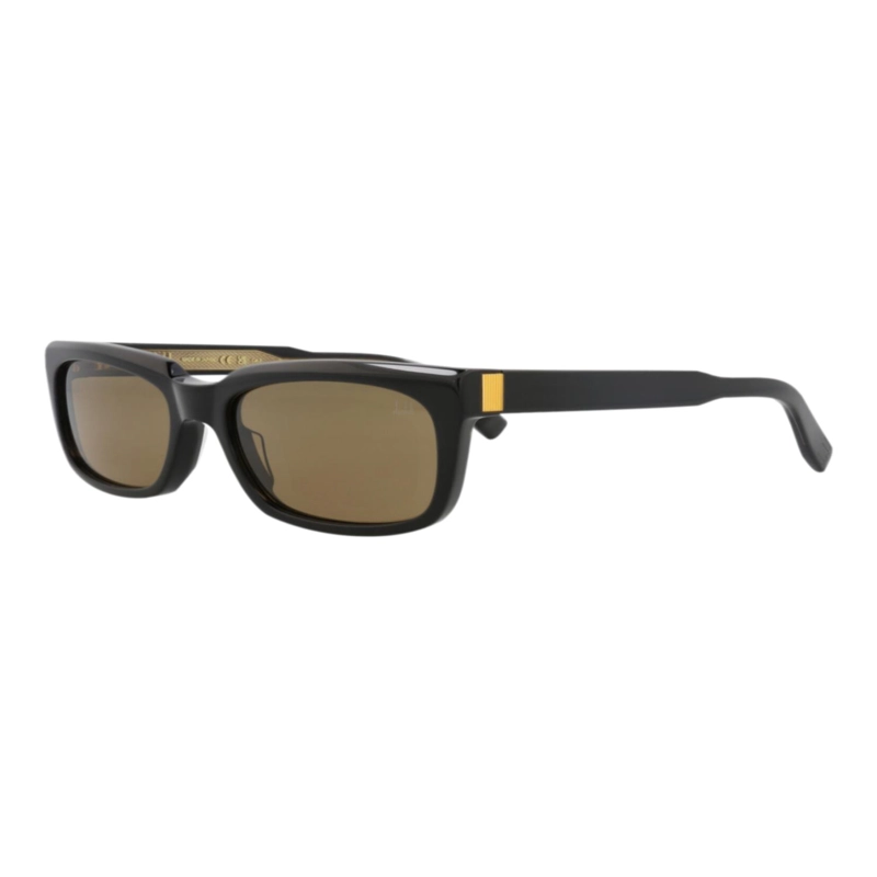 GAFAS DE SOL DUNHILL DE ACETATO RECICLADO CON MONTURA CUADRADA PARA HOMBRE EN NEGRO NEGRO Y MARRON - 2