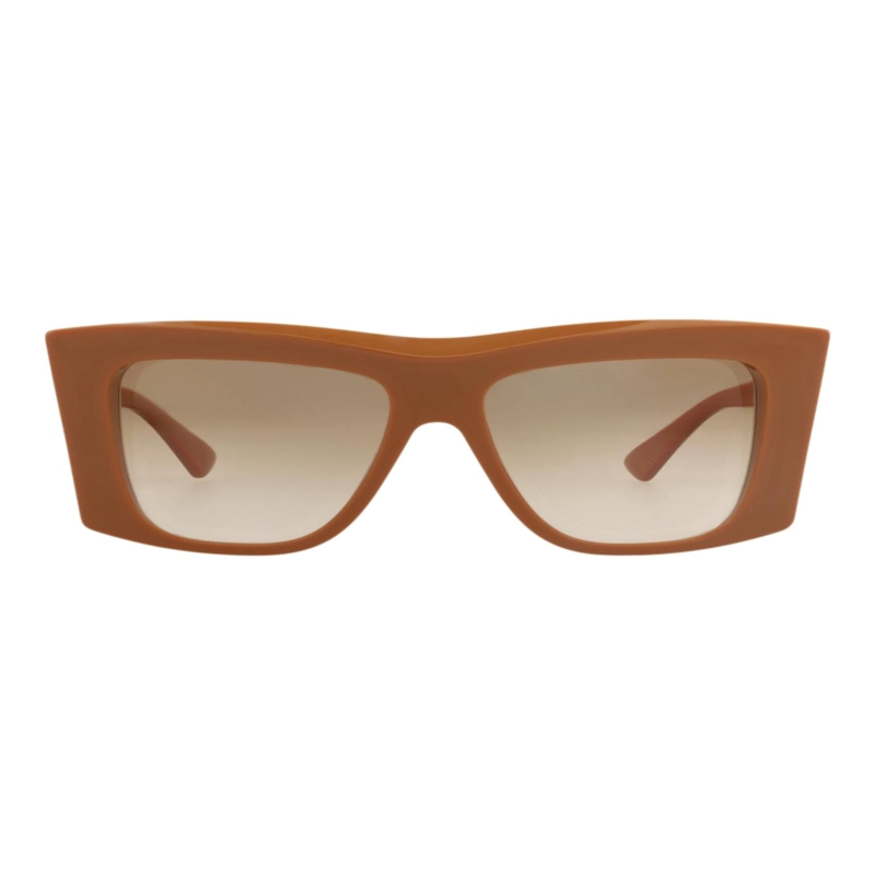 GAFAS DE SOL BOTTEGA VENETA DE ACETATO RECICLADO CON MONTURA CUADRADA PARA MUJER EN MARRON MARRON - 1
