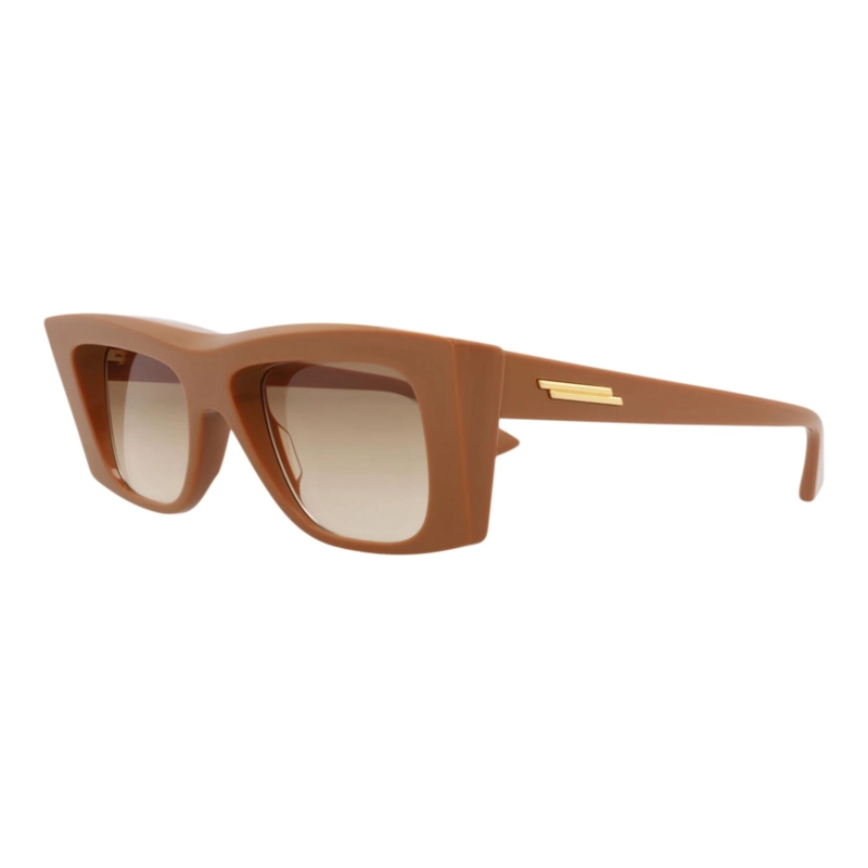 GAFAS DE SOL BOTTEGA VENETA DE ACETATO RECICLADO CON MONTURA CUADRADA PARA MUJER EN MARRON MARRON - 2