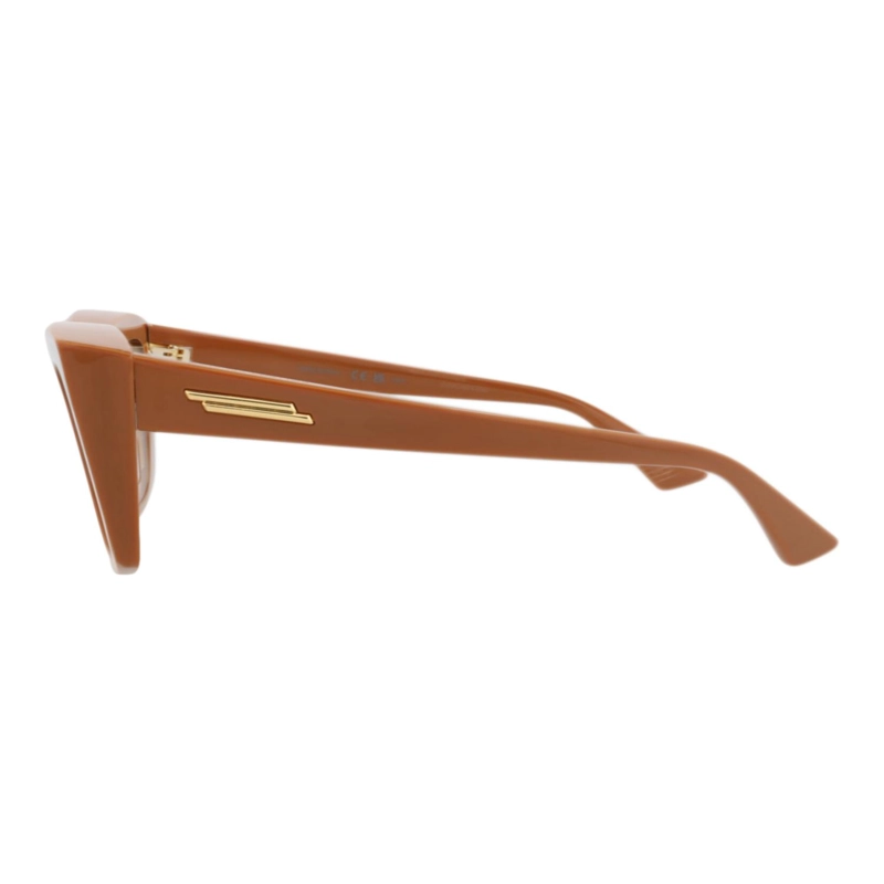 GAFAS DE SOL BOTTEGA VENETA DE ACETATO RECICLADO CON MONTURA CUADRADA PARA MUJER EN MARRON MARRON - 3