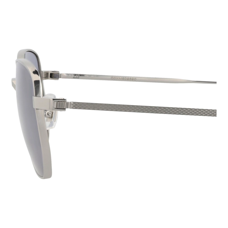 GAFAS DE SOL DUNHILL DE TITANIO CON MONTURA CUADRADA PARA HOMBRE EN PLATA PLATA AZUL CLARO - 6