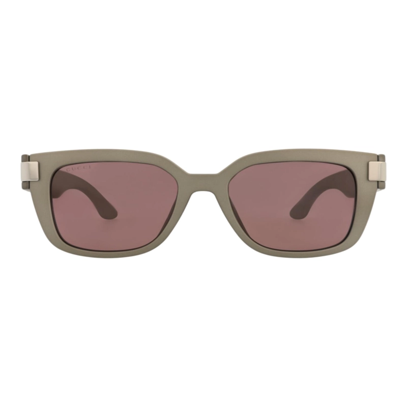 GAFAS DE SOL INYECTADAS CON MONTURA CUADRADA GUCCI PARA MUJER EN GRIS GRIS MARRON - 1