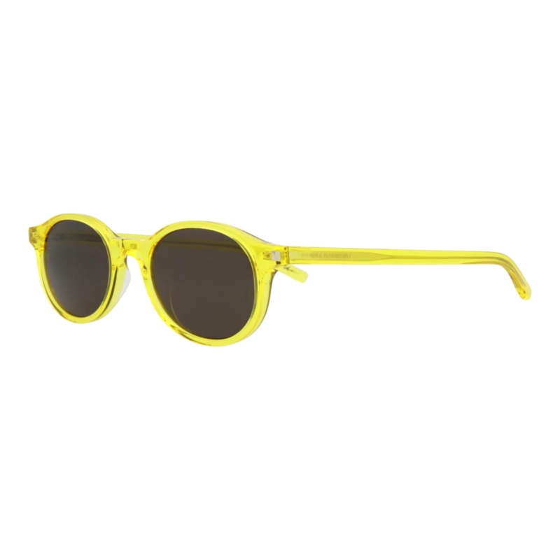 GAFAS DE SOL SAINT LAURENT DE ACETATO CON MONTURA REDONDA PARA HOMBRE Y MUJER EN AMARILLO AMARILLO - 2