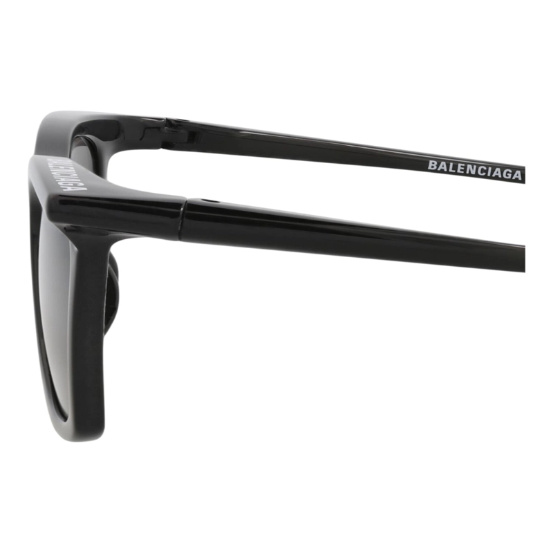 GAFAS DE SOL DE INYECCION BALENCIAGA CON MONTURA CUADRADA PARA HOMBRE Y MUJER EN NEGRO NEGRO Y GRIS - 4