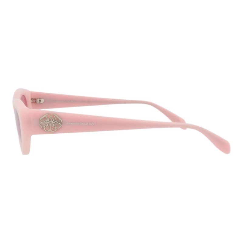 GAFAS DE SOL DE ACETATO CON MONTURA DE OJO DE GATO ALEXANDER MCQUEEN PARA MUJER EN MARRON MARRON - 3