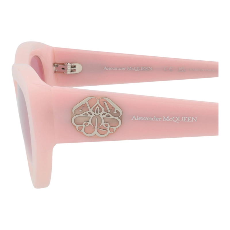 GAFAS DE SOL DE ACETATO CON MONTURA DE OJO DE GATO ALEXANDER MCQUEEN PARA MUJER EN MARRON MARRON - 4