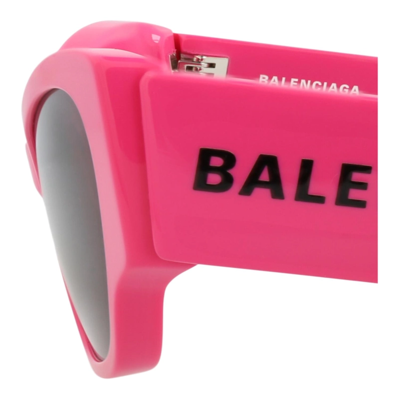 GAFAS DE SOL BALENCIAGA DE ACETATO RECICLADO CON MONTURA DE OJO DE GATO PARA MUJER EN GRIS FUCSIA - 6
