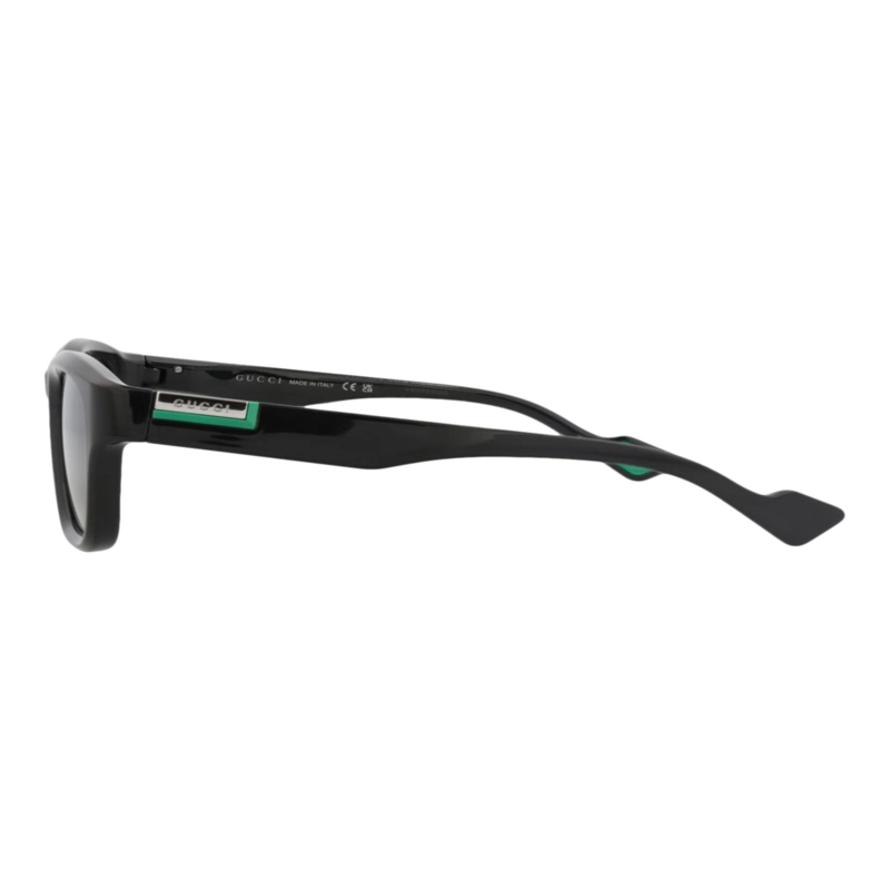 GAFAS DE SOL GUCCI DE INYECCION CON MONTURA CUADRADA PARA HOMBRE EN NEGRO NEGRO Y GRIS - 3