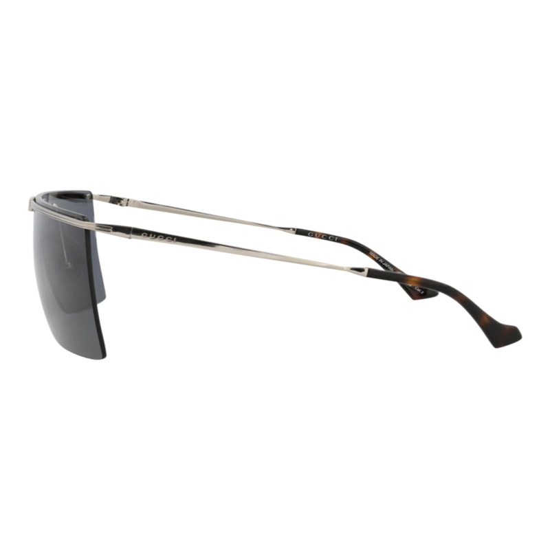 GAFAS DE SOL METALICAS GUCCI SHIELDFRAME PARA HOMBRE EN PLATA Y GRIS - 3