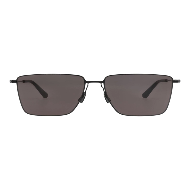 GAFAS DE SOL BOTTEGA VENETA DE METAL CON MONTURA CUADRADA PARA HOMBRE EN NEGRO NEGRO Y GRIS - 1