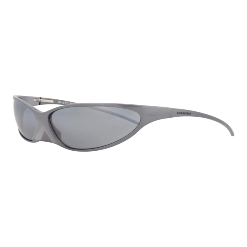 GAFAS DE SOL BALENCIAGA DE ALUMINIO CON MARCO BLINDADO PARA HOMBRE Y MUJER EN GRIS GRIS Y GRIS - 2