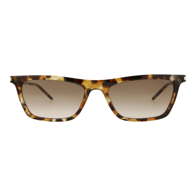 GAFAS DE SOL SAINT LAURENT DE ACETATO CON MONTURA CUADRADA PARA MUJER EN HAVANA SILVER BROWN - 1