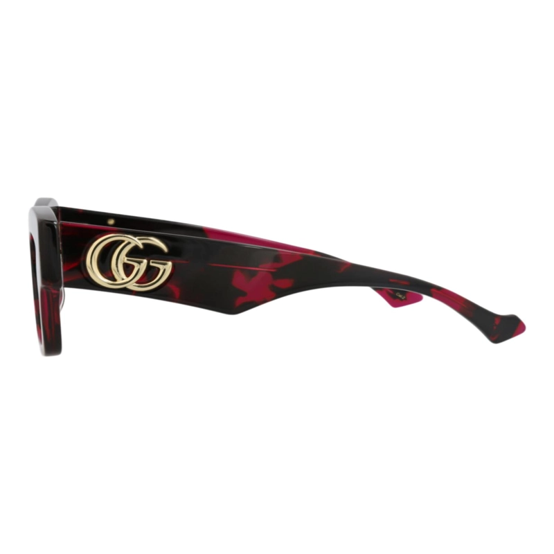 GAFAS DE SOL GUCCI DE ACETATO RECICLADO CON MONTURA DE OJO DE GATO PARA MUJER EN HAVANA HAVANA BROWN - 3