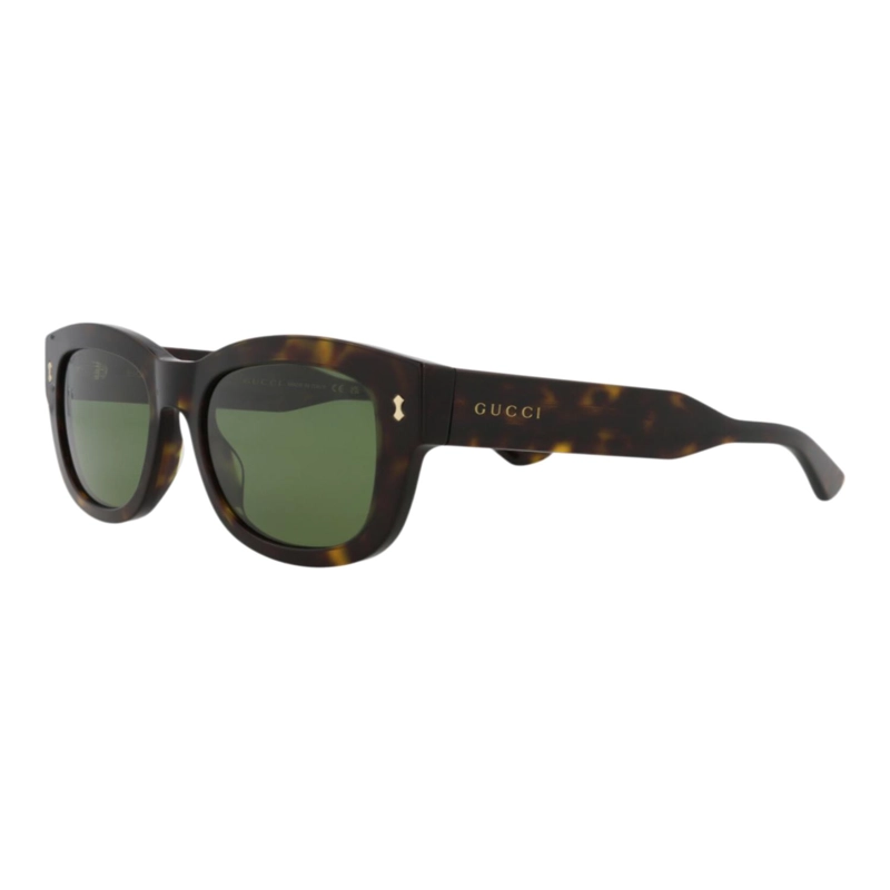 GAFAS DE SOL GUCCI DE BIOACETATO CON MONTURA CUADRADA PARA HOMBRE EN HAVANA HAVANA GREEN - 2