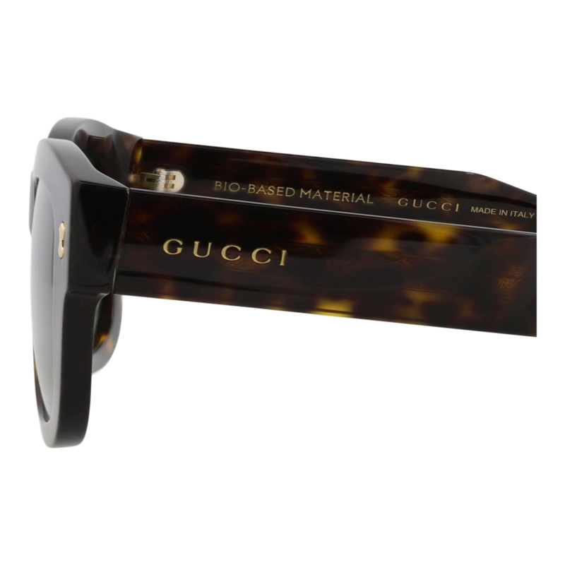 GAFAS DE SOL GUCCI DE BIOACETATO CON MONTURA CUADRADA PARA HOMBRE EN HAVANA HAVANA GREEN - 6