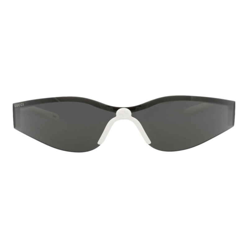 GAFAS DE SOL GUCCI SHIELDFRAME INJECTION PARA MUJER EN BLANCO BLANCO Y GRIS - 1