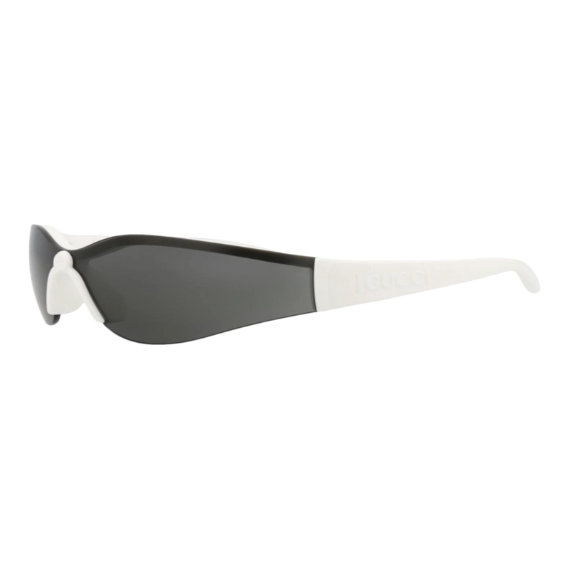 GAFAS DE SOL GUCCI SHIELDFRAME INJECTION PARA MUJER EN BLANCO BLANCO Y GRIS - 2