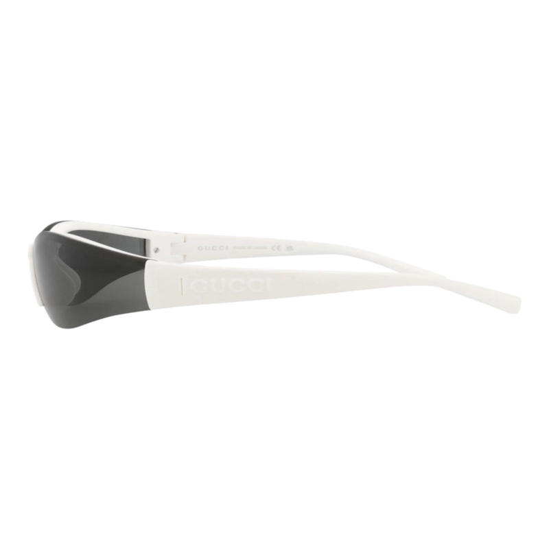 GAFAS DE SOL GUCCI SHIELDFRAME INJECTION PARA MUJER EN BLANCO BLANCO Y GRIS - 3
