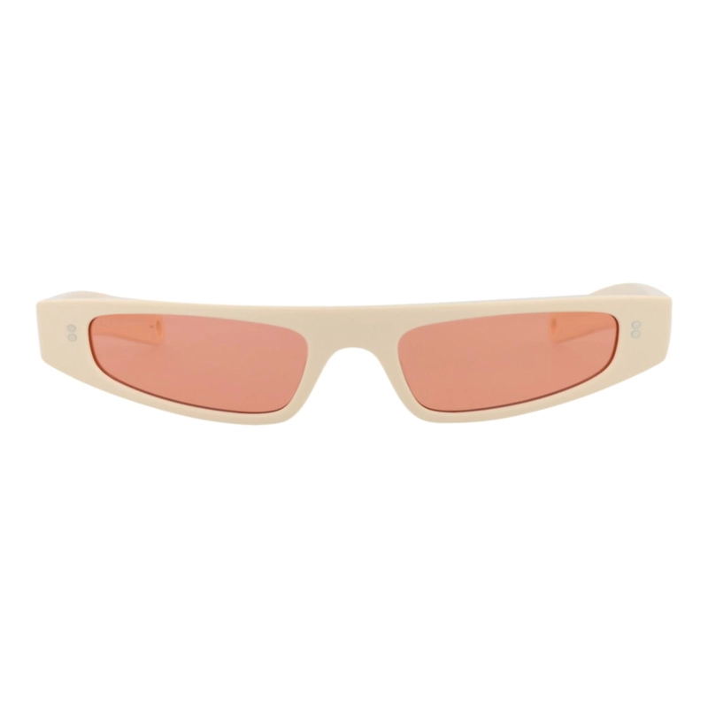 GAFAS DE SOL GUCCI DE ACETATO RECICLADO CON MONTURA DE OJO DE GATO PARA MUJER EN ROJO MARFIL - 1