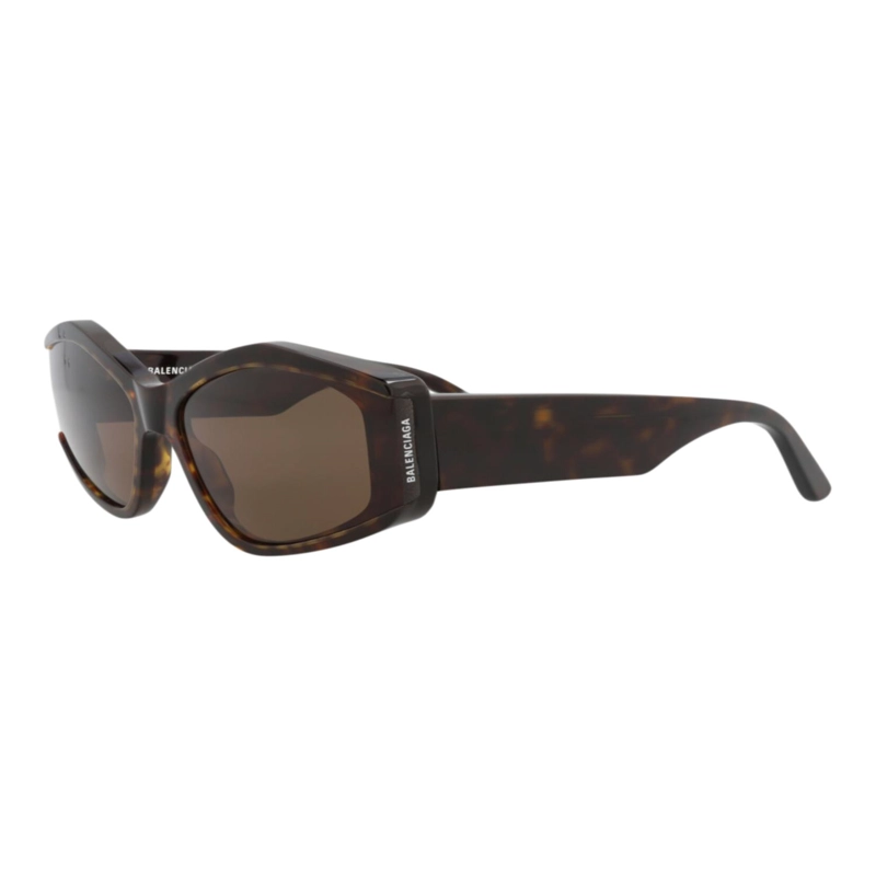 GAFAS DE SOL BALENCIAGA DE ACETATO RECICLADO CON MONTURA DE OJO DE GATO PARA MUJER EN HAVANA HAVANA - 2