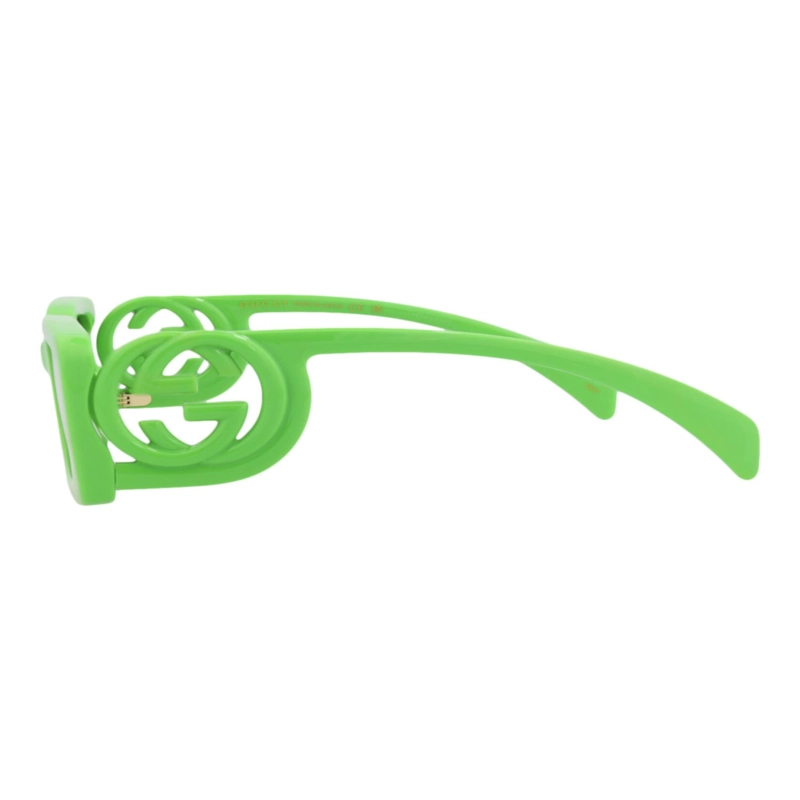 GAFAS DE SOL GUCCI DE INYECCION CON MONTURA CUADRADA PARA MUJER EN VERDE VERDE Y GRIS - 3