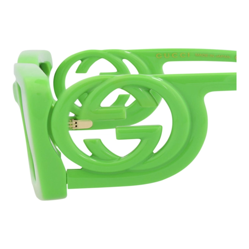 GAFAS DE SOL GUCCI DE INYECCION CON MONTURA CUADRADA PARA MUJER EN VERDE VERDE Y GRIS - 6