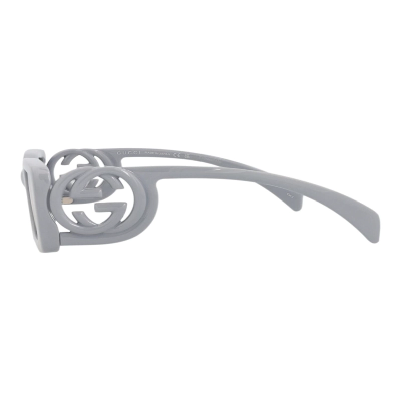 GAFAS DE SOL GUCCI DE INYECCION CON MONTURA CUADRADA PARA MUJER EN PLATA PLATA - 3