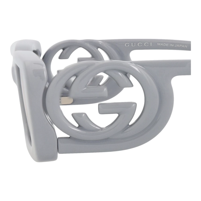 GAFAS DE SOL GUCCI DE INYECCION CON MONTURA CUADRADA PARA MUJER EN PLATA PLATA - 4
