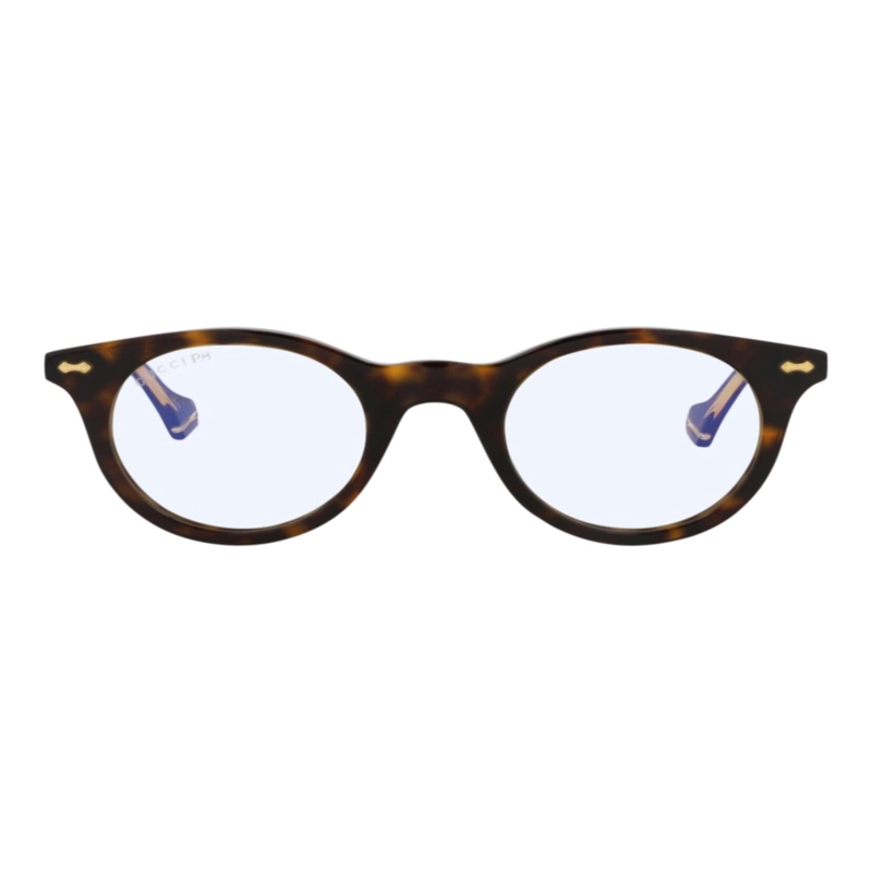 GAFAS DE SOL GUCCI DE ACETATO CON MONTURA REDONDA PARA HOMBRE EN HAVANA HAVANA YELLOW - 1