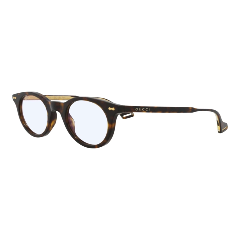 GAFAS DE SOL GUCCI DE ACETATO CON MONTURA REDONDA PARA HOMBRE EN HAVANA HAVANA YELLOW - 2