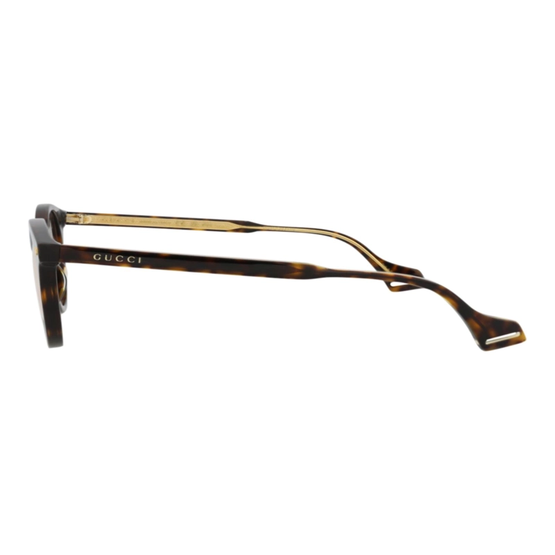GAFAS DE SOL GUCCI DE ACETATO CON MONTURA REDONDA PARA HOMBRE EN HAVANA HAVANA YELLOW - 3