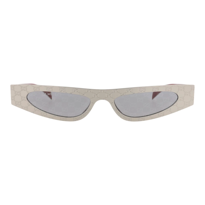 GAFAS DE SOL METALICAS GUCCI CON MONTURA EN FORMA DE OJO DE GATO PARA MUJER COLOR PLATEADO PLATEADO - 1