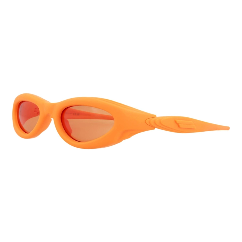 GAFAS DE SOL DE INYECCION BOTTEGA VENETA CON MONTURA REDONDAOVALADA PARA HOMBRE Y MUJER EN NARANJA - 2