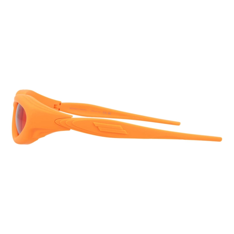 GAFAS DE SOL DE INYECCION BOTTEGA VENETA CON MONTURA REDONDAOVALADA PARA HOMBRE Y MUJER EN NARANJA - 3
