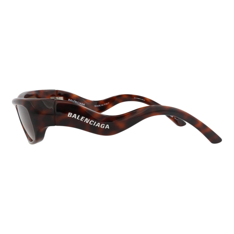 GAFAS DE SOL BALENCIAGA DE BIOINYECCION CON MONTURA CUADRADA PARA HOMBRE Y MUJER EN HAVANA BROWN - 3