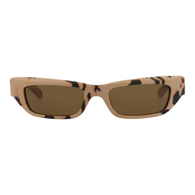 GAFAS DE SOL GUCCI DE ACETATO RECICLADO CON MONTURA DE OJO DE GATO PARA HOMBRE EN HAVANA HAVANA - 1
