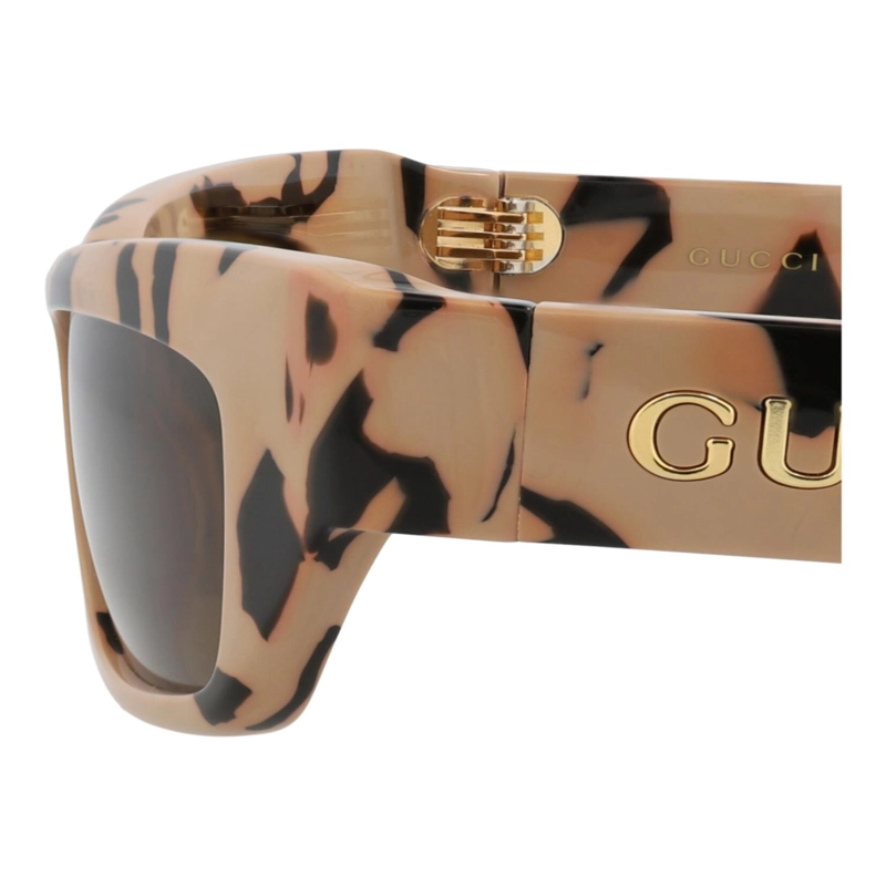 GAFAS DE SOL GUCCI DE ACETATO RECICLADO CON MONTURA DE OJO DE GATO PARA HOMBRE EN HAVANA HAVANA - 6