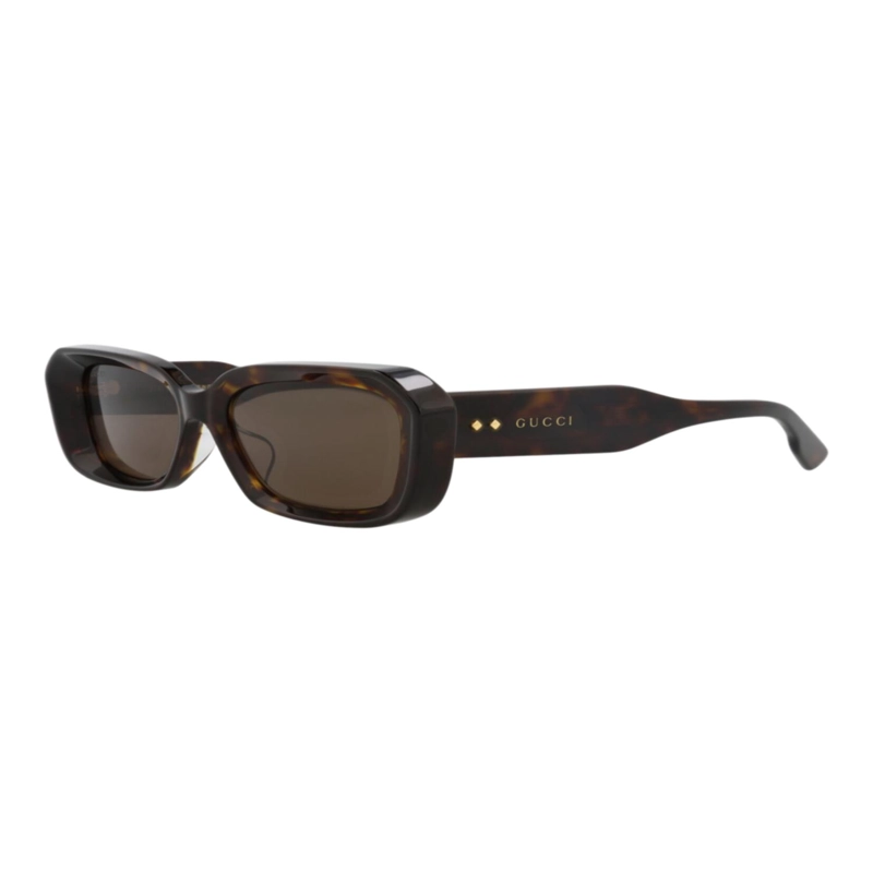 GAFAS DE SOL GUCCI DE ACETATO RECICLADO CON MONTURA CUADRADA PARA MUJER EN HAVANA HAVANA BROWN - 2